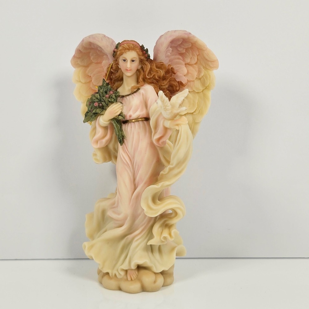 Roman Seraphim Classics Noelle Giving Spirit Angel Figurine 1997 Box COA 78120
